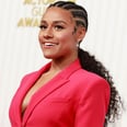 Ariana DeBose Pairs a Barbie-Pink Suit With Braids at the SAG Awards