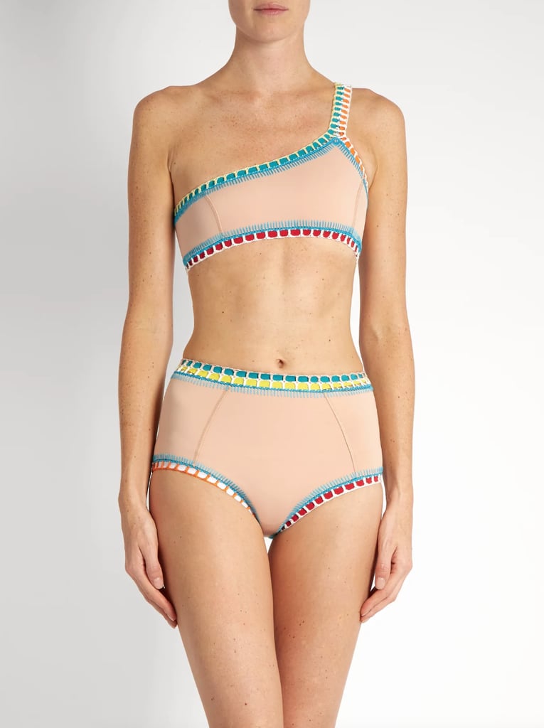 Kiini Luna Crochet-Trim Triangle Bikini