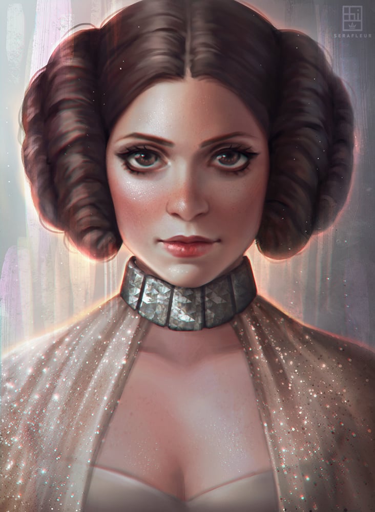 Disney Princess Leia Fan Art