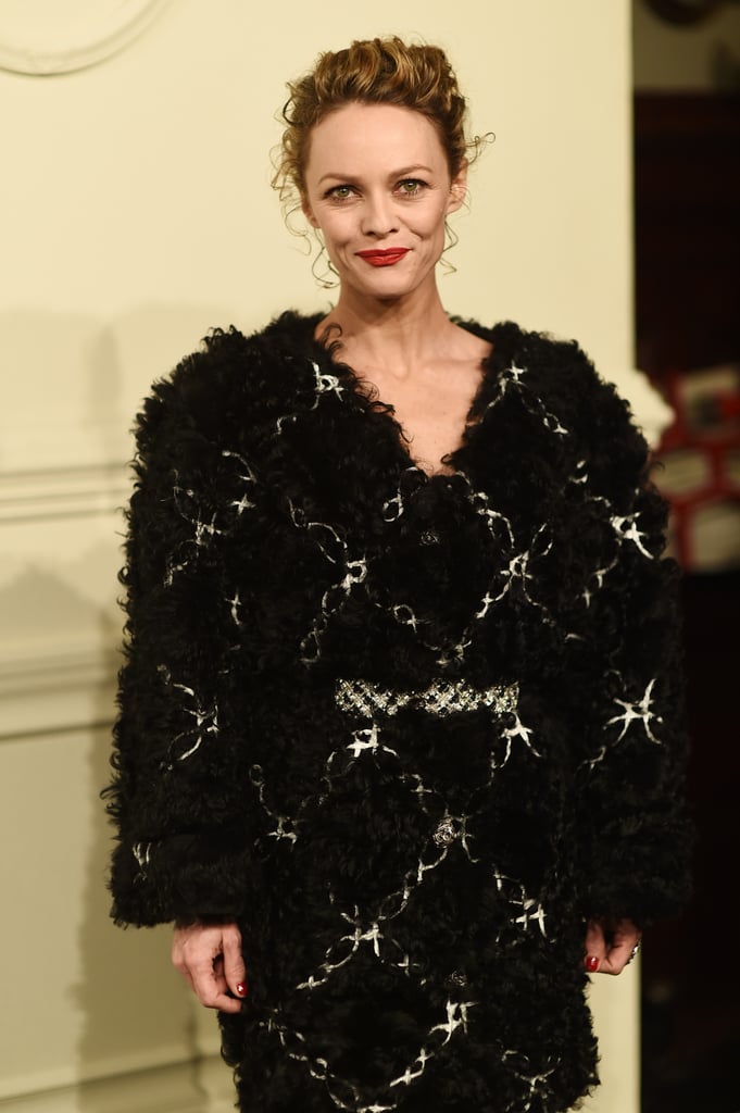 Vanessa Paradis and Lily-Rose Depp at Chanel Show in NYC