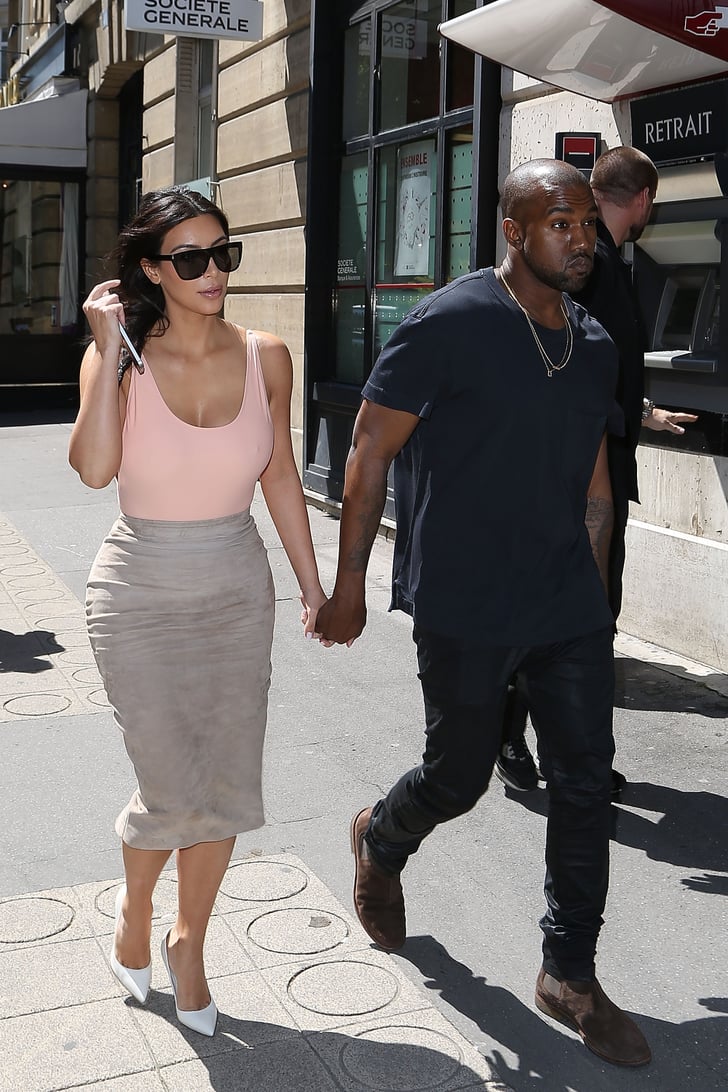Kim Kardashian in Paris | Kim Kardashian Style With Kanye West ...