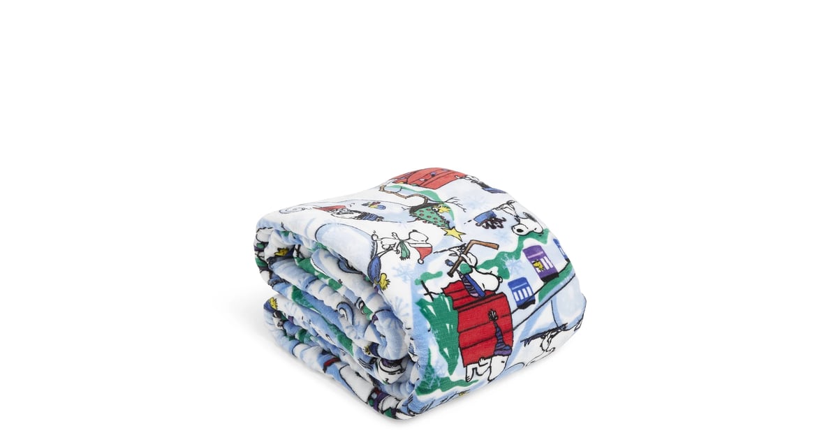 Peanuts Cosy Life Throw Blanket Vera Bradley's New Snoopy Holiday