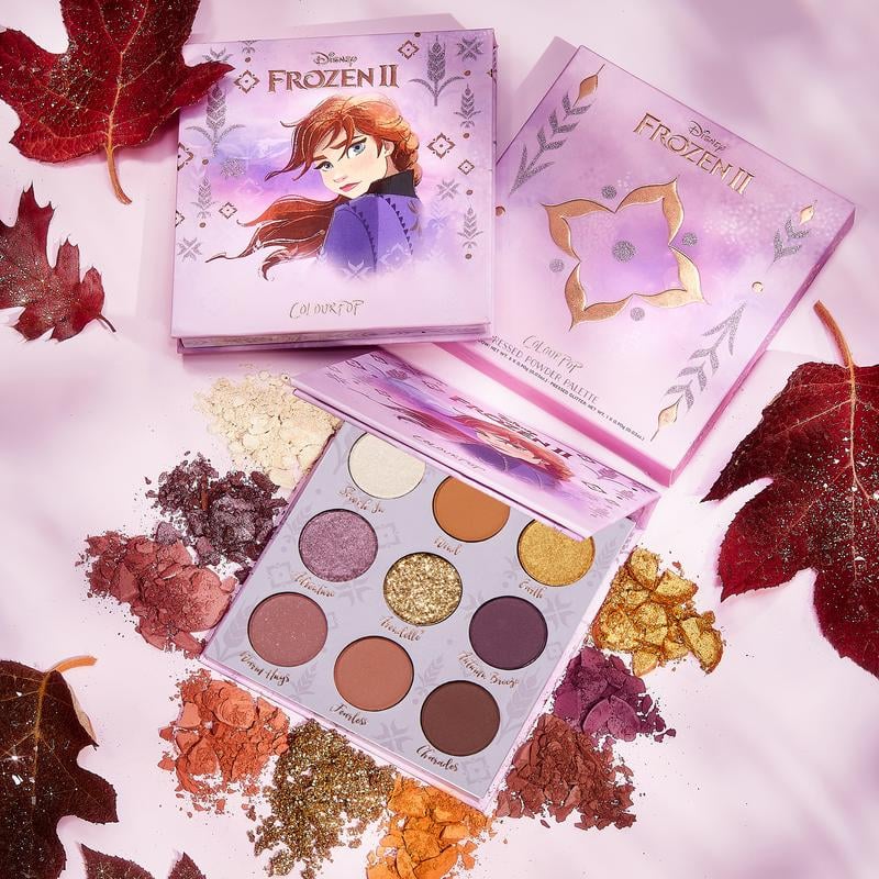 Colourpop x Frozen 2 Anna Shadow Palette