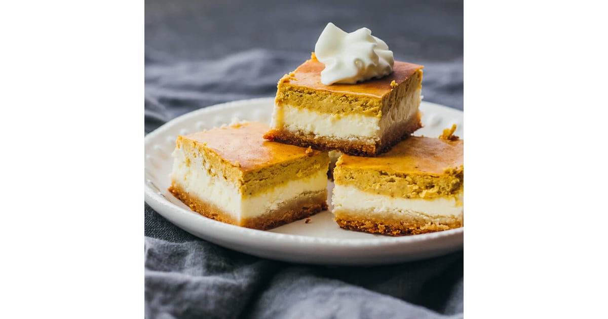 Pumpkin Cheesecake Bars | Keto Pumpkin Recipes | POPSUGAR ...