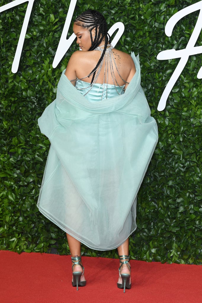 Rihanna at the British Fashion Awards 2019 in London