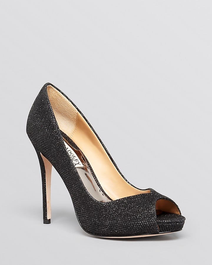 Badgley Mischka Peep Toe Kassidy II High Heel ($200)