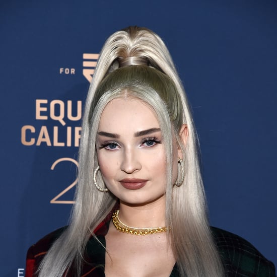 Kim Petras's Black Nail Polish Color