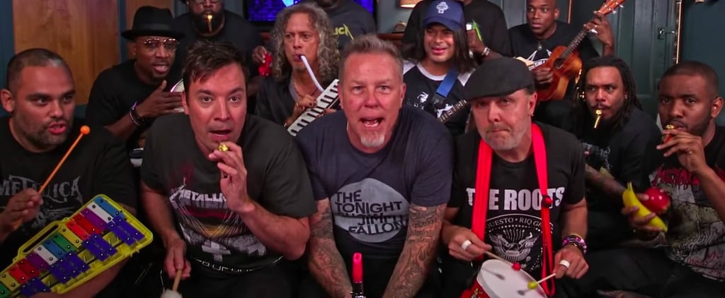 Metallica Sing "Enter Sandman" With Jimmy Fallon