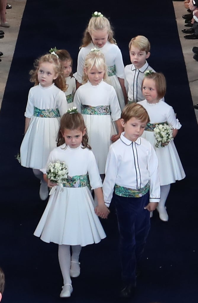 George and Charlotte at Eugenie's Wedding Pictures