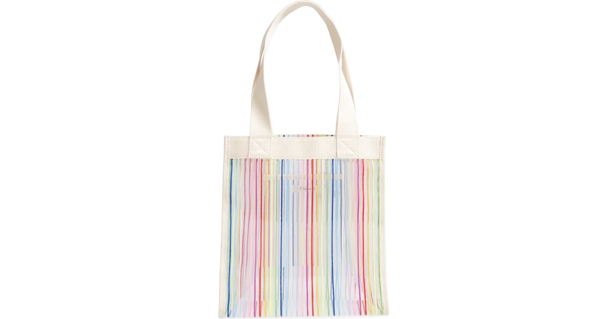 Madewell rainbow stripe discount tote