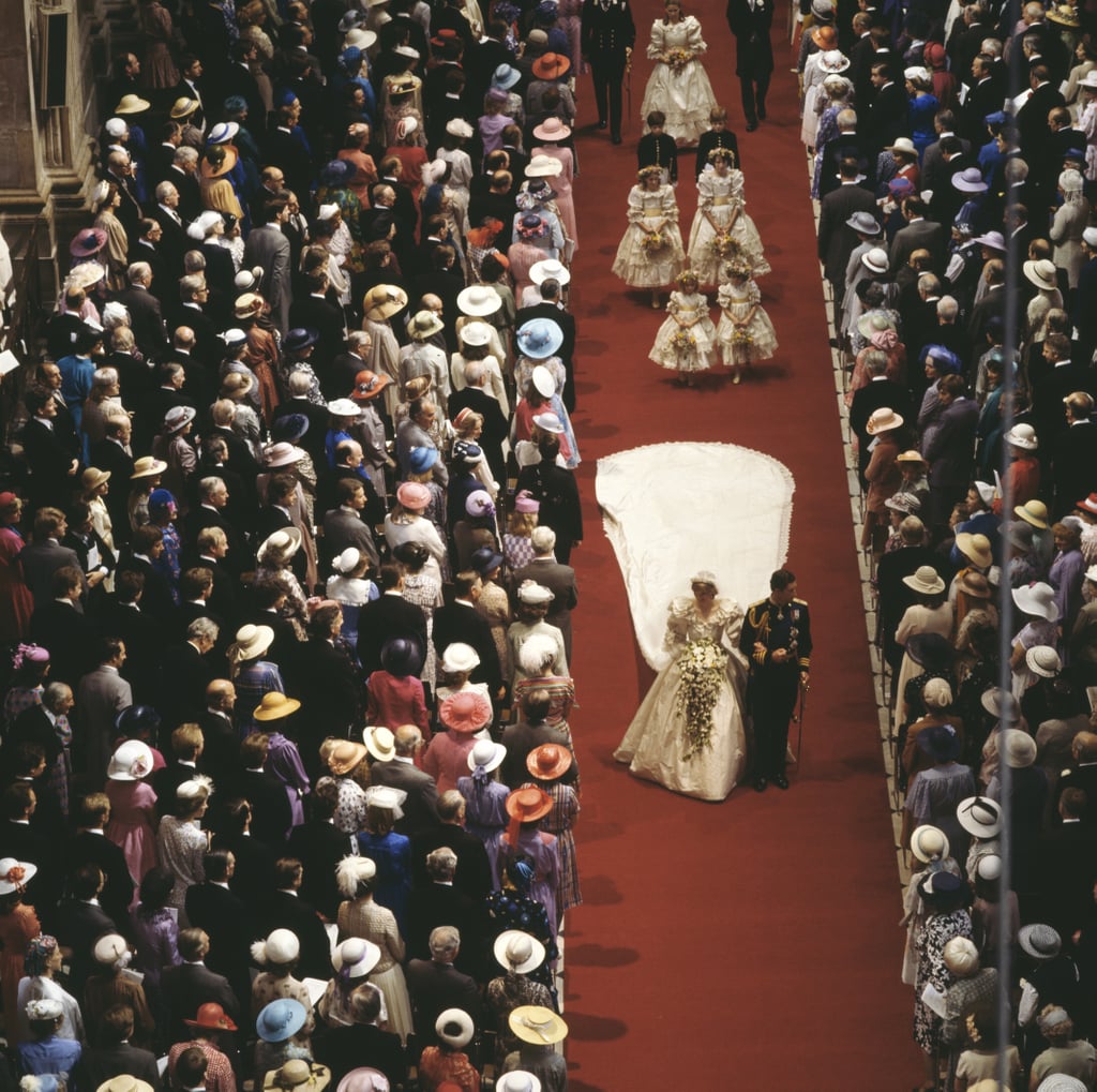 Princess Diana's Wedding Dress Display at Kensington Palace