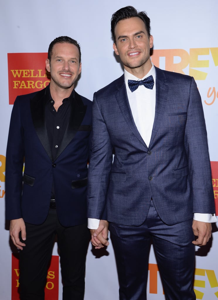 Cheyenne Jackson and Jason Landau