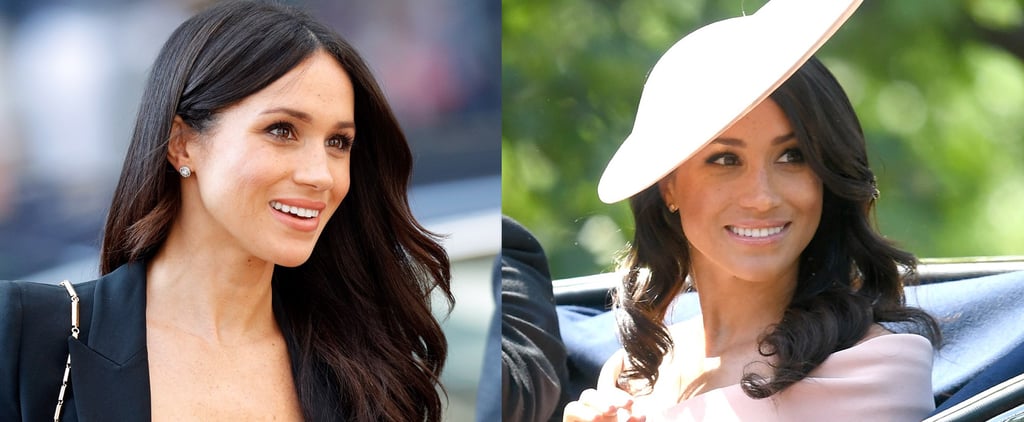 Meghan Markle Hair and Makeup Trooping the Colour 2018