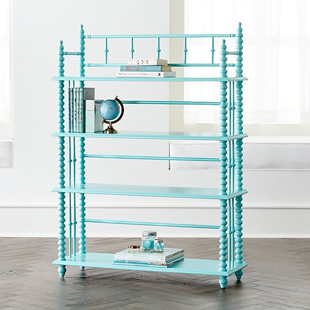 Get the Look: Jenny Lind Teal Bookcase