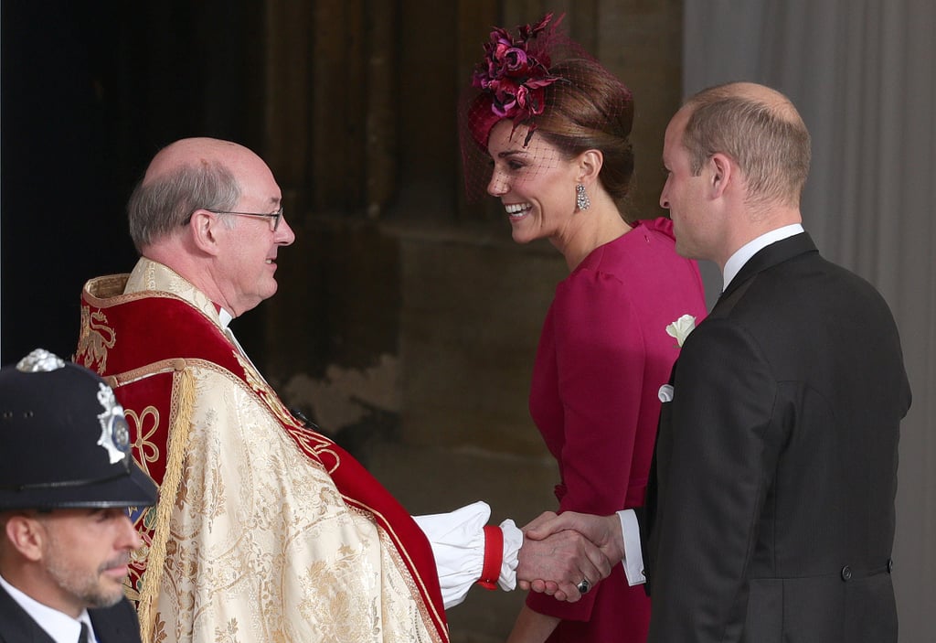 Kate Middleton and Prince William at Eugenie's Wedding