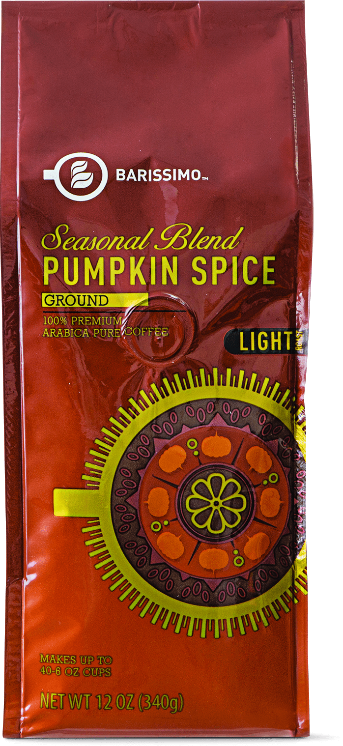 Barissimo Pumpkin Spice Ground Coffee (Iced Coffee or Flavored Hot Chocolate)