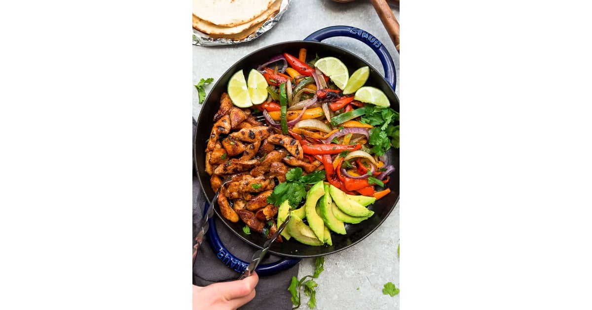 LowCarb Chicken Fajitas Healthy Meals to Lose Weight POPSUGAR
