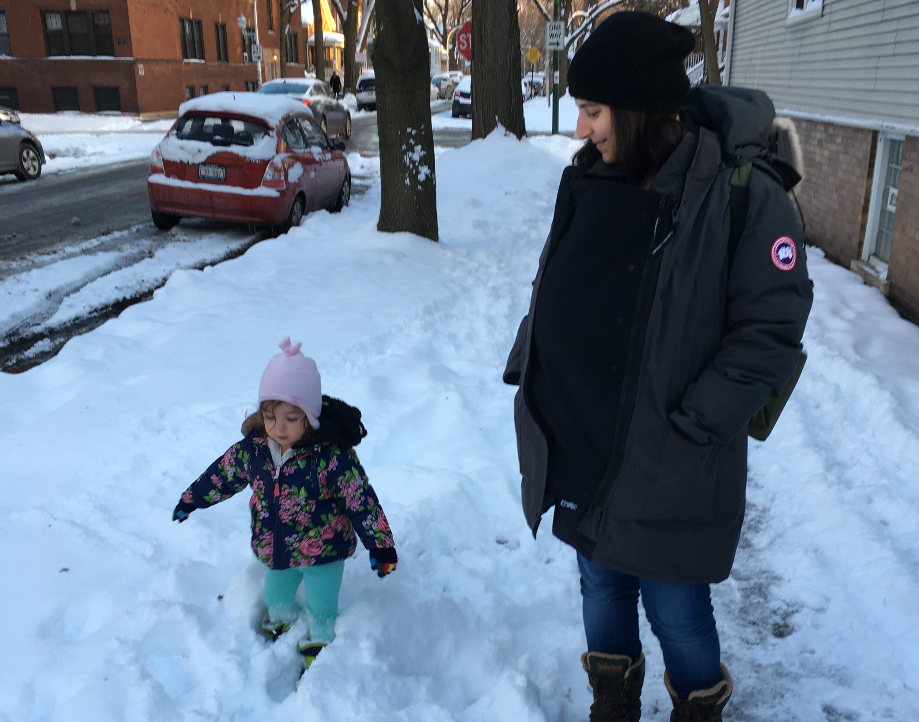 Canada goose discount baby bump