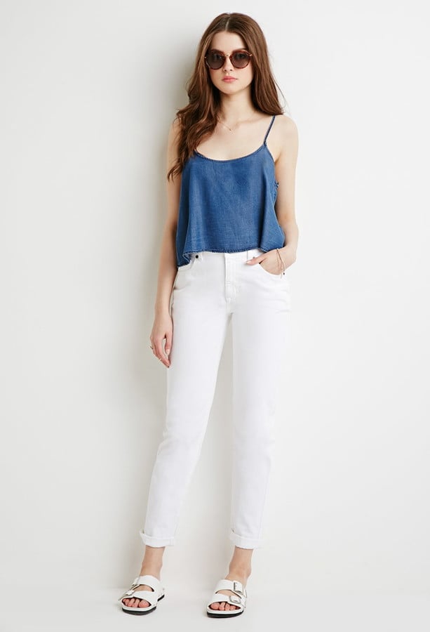 Forever 21 Classic White Mom Jean ($28)