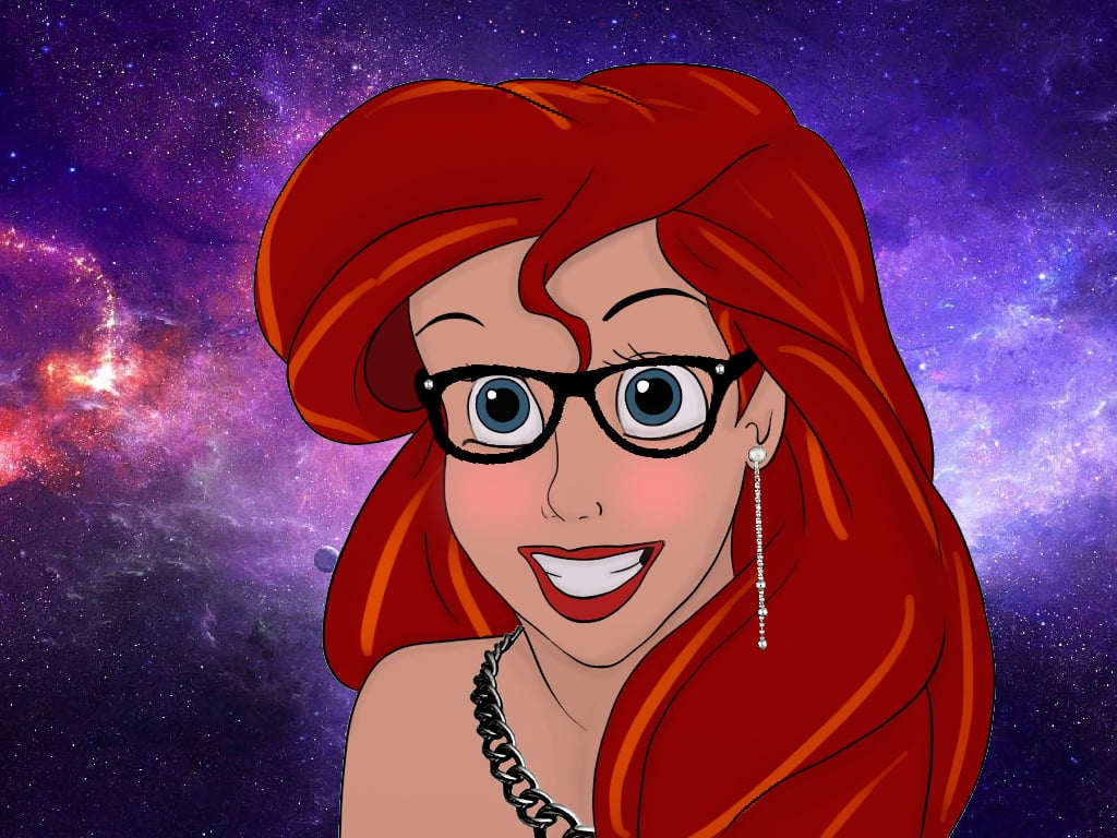 Hipster Ariel Ariel From The Little Mermaid Art Popsugar Love And Sex Photo 20