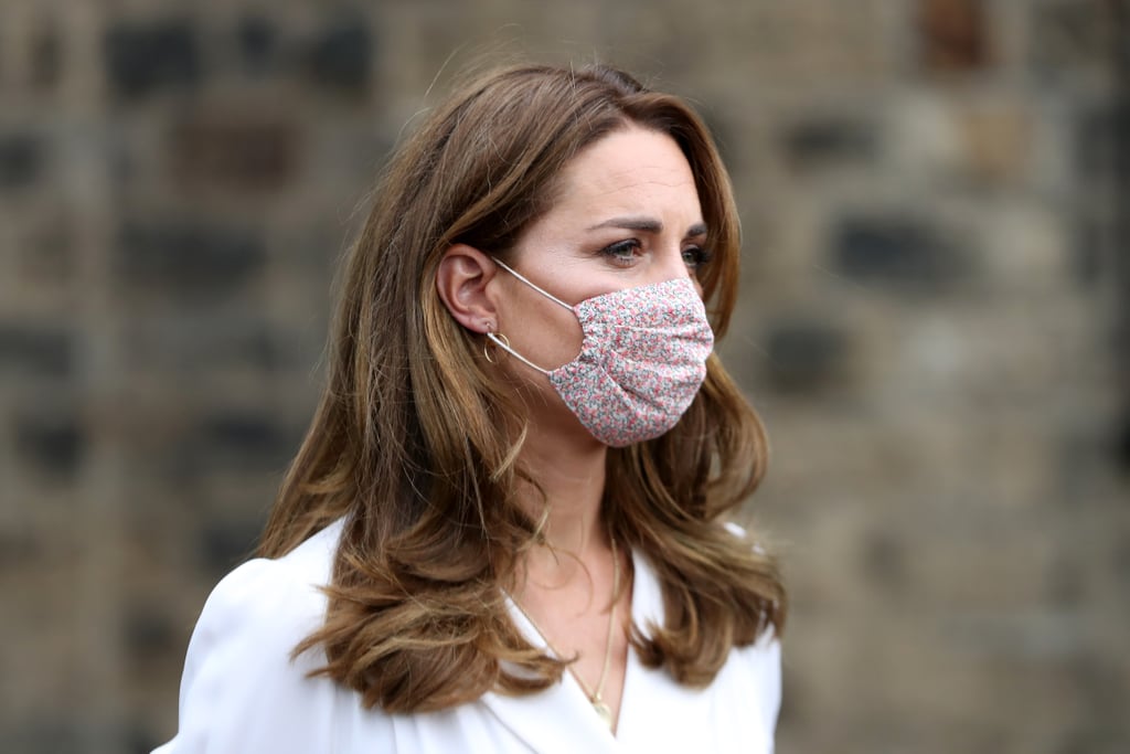 Kate Middleton’s Floral Amaia Face Mask August 2020