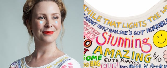 Woman Paints Comments About Her Body on a Dress | Video