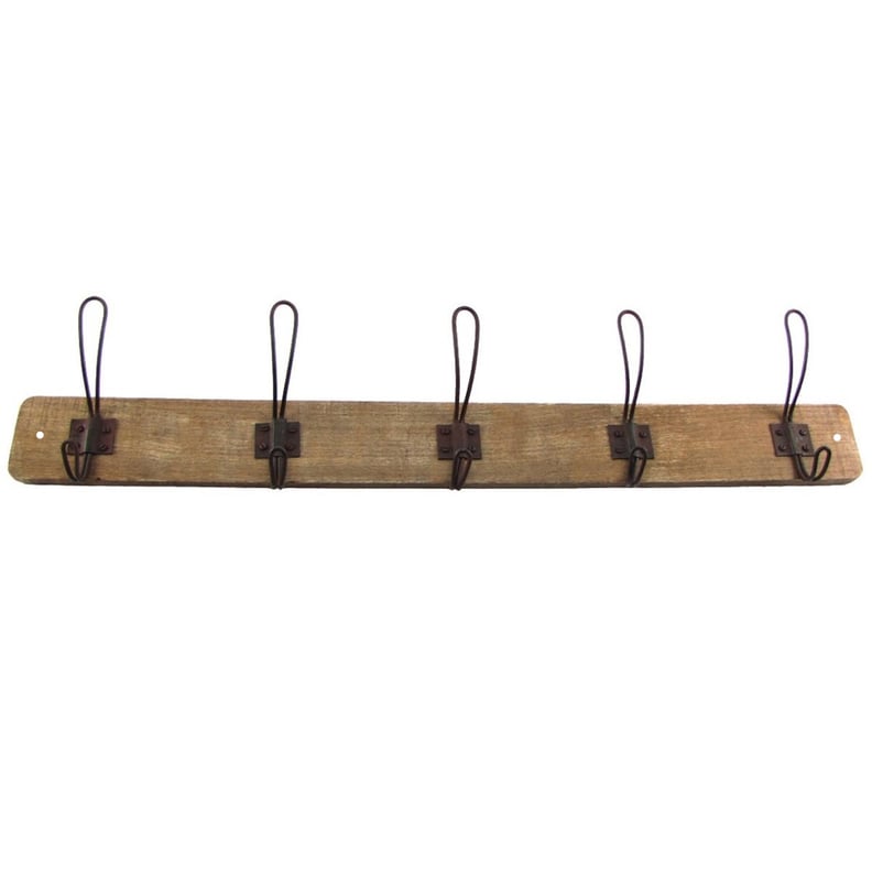 Wooden Wall Mount Coat Rack