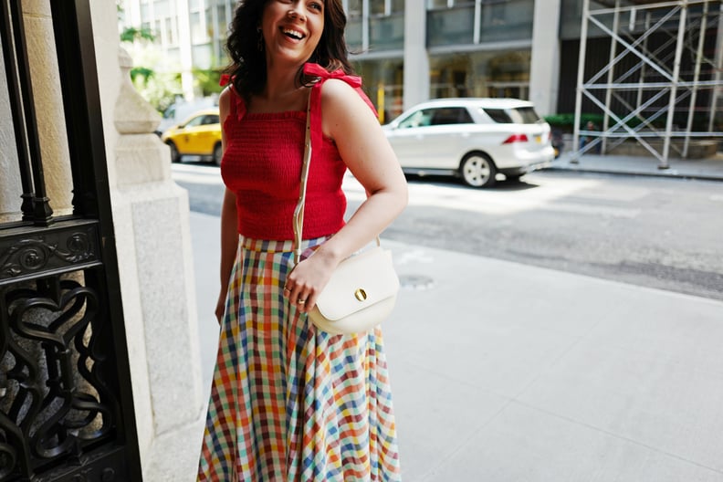 Show Off Your Curves In: A Cute Top and Playful Skirt