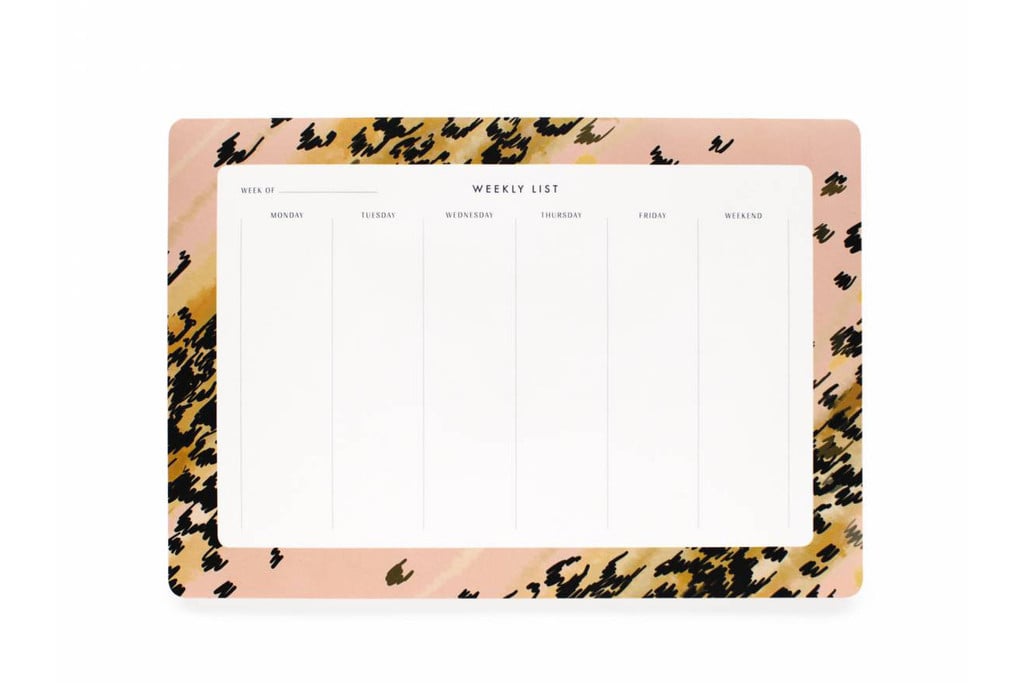 Moms juggle many things, so this pink leopard weekly desk pad ($12) is a great gift that will help her juggle doctor's appointments, meetings, playdates, and so forth.