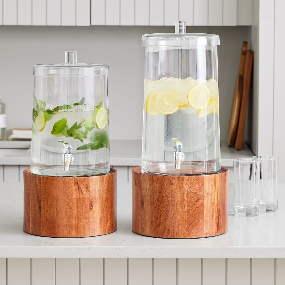 For Refreshing Beverages: West Elm Streamline Drink Dispenser