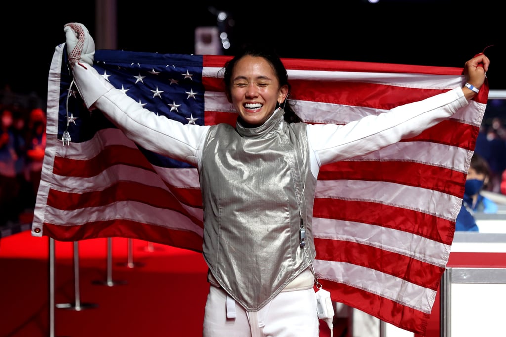 See Lee Kiefer Make History With Olympic Gold Fencing Win