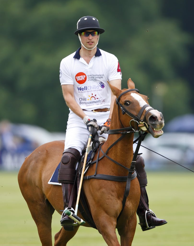 Prince George Crawls at Polo Match | Pictures