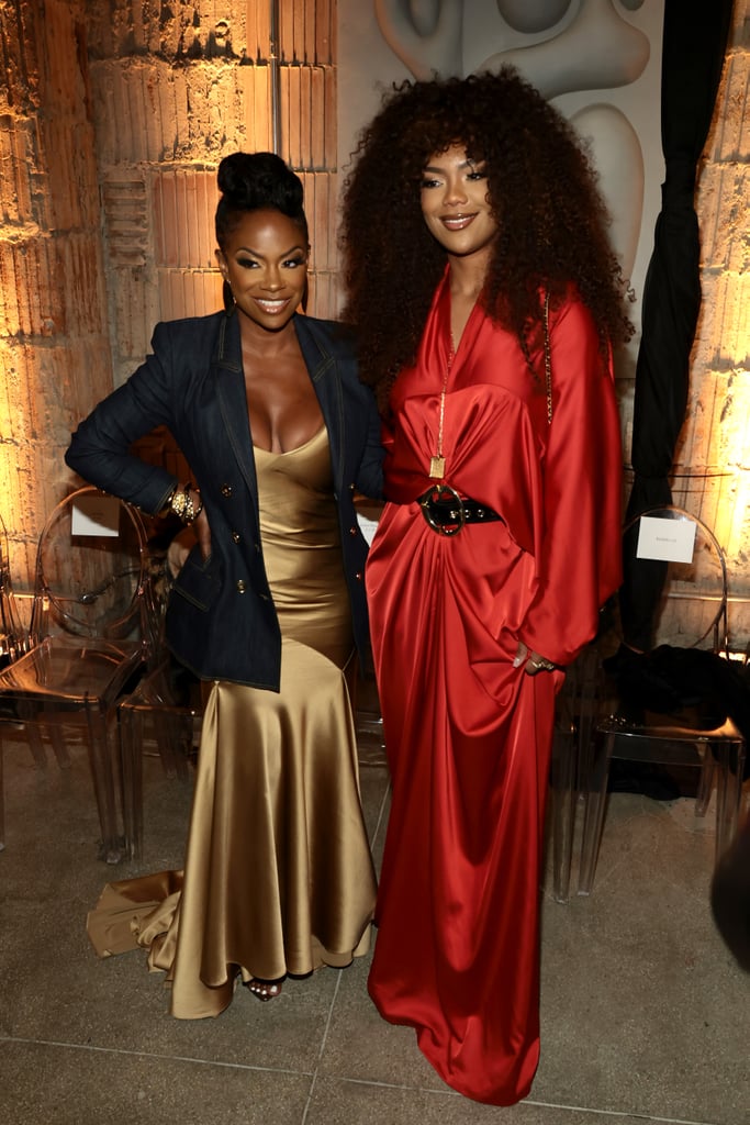 Kandi and Riley Burruss at the Sergio Hudson Show at New York Fashion Week, February 2025