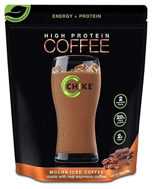 Chike High Protein Mocha Iced Coffee Coffee Protein Powders and