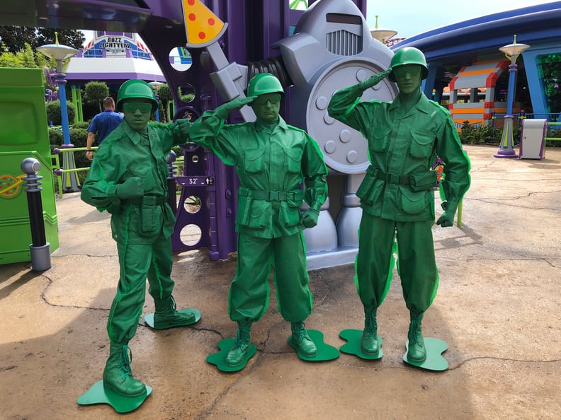 Hang out with the Green Army Men.