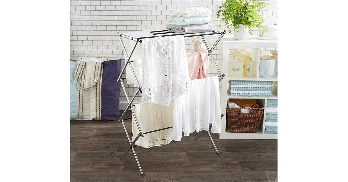 AmazonBasics Foldable Laundry Rack All the Laundry Room Essentials