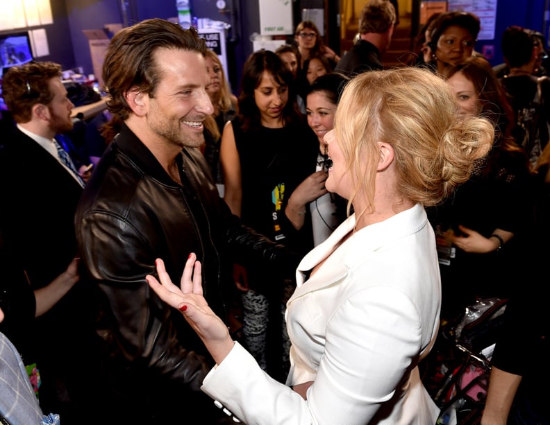 Bradley Cooper Chatting With Amy Schumer