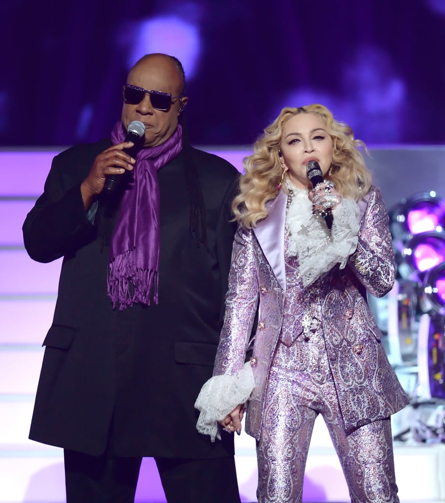 Madonna's Purple Suit at Billboard Music Awards 2016