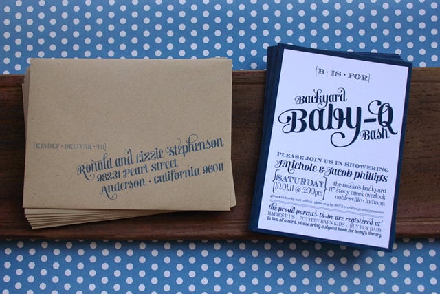 Retro Invitations