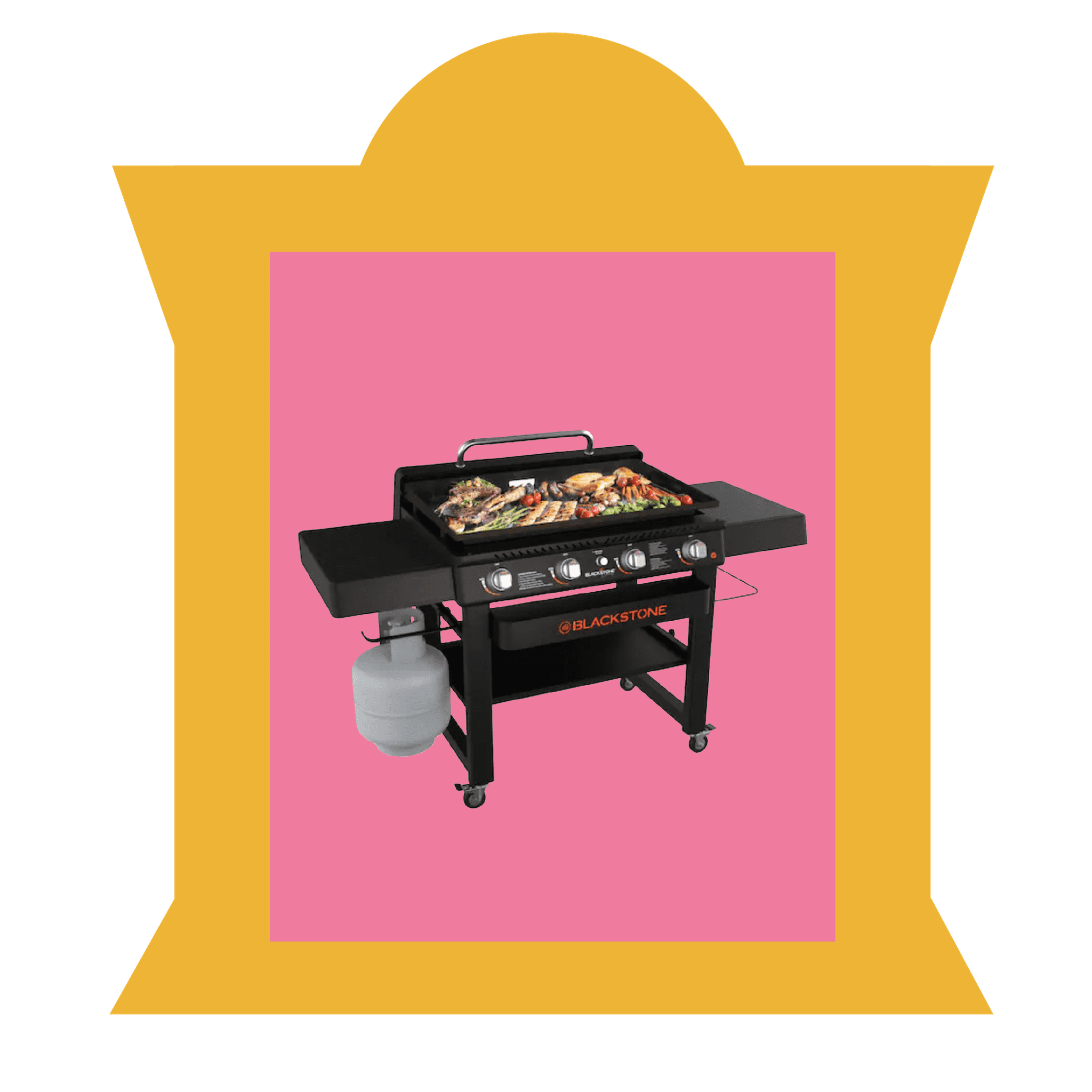 The options are endless when it comes to cooking on your Blackstone Flat Top Griddle ($399). The perfect gift for someone who has an outdoor space or deck for the first time and also enjoys entertaining, this 36-inch grill top makes it easy to cook all meals — breakfast, lunch, or dinner — in a big batch.