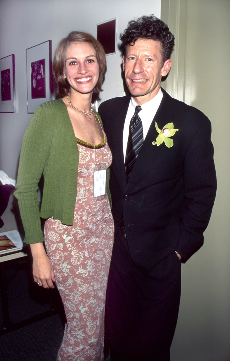 Julia Roberts and Lyle Lovett