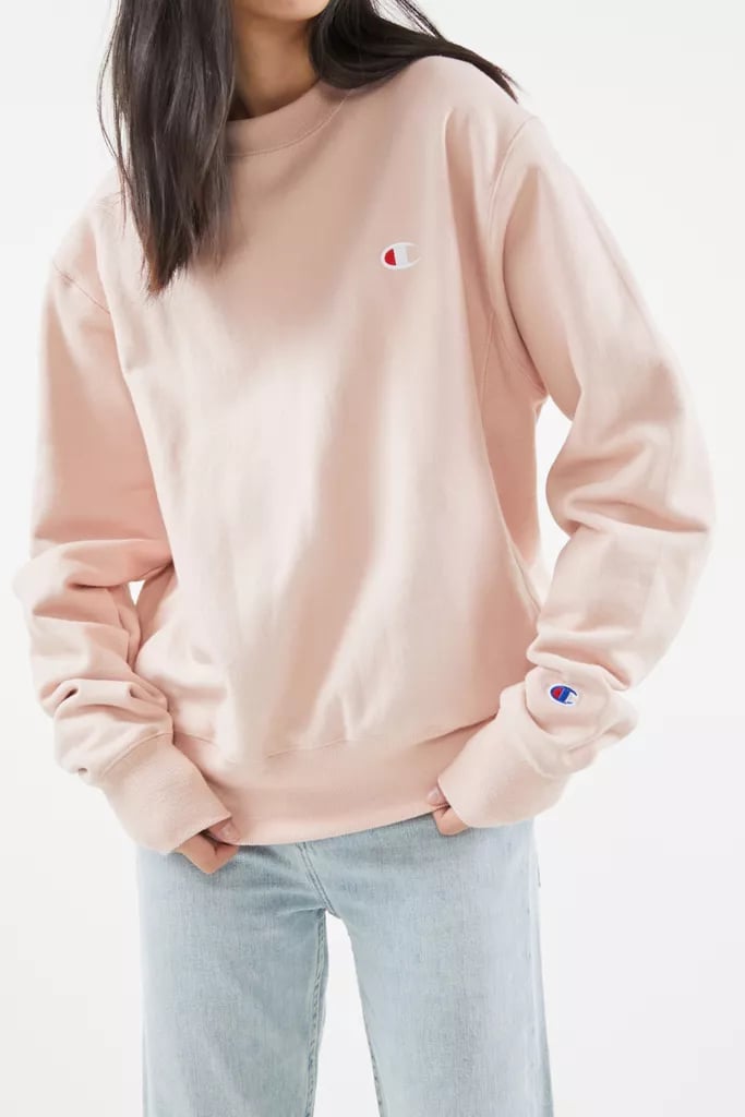 Champion UO Exclusive Reverse Weave Logo Patch Sweatshirt