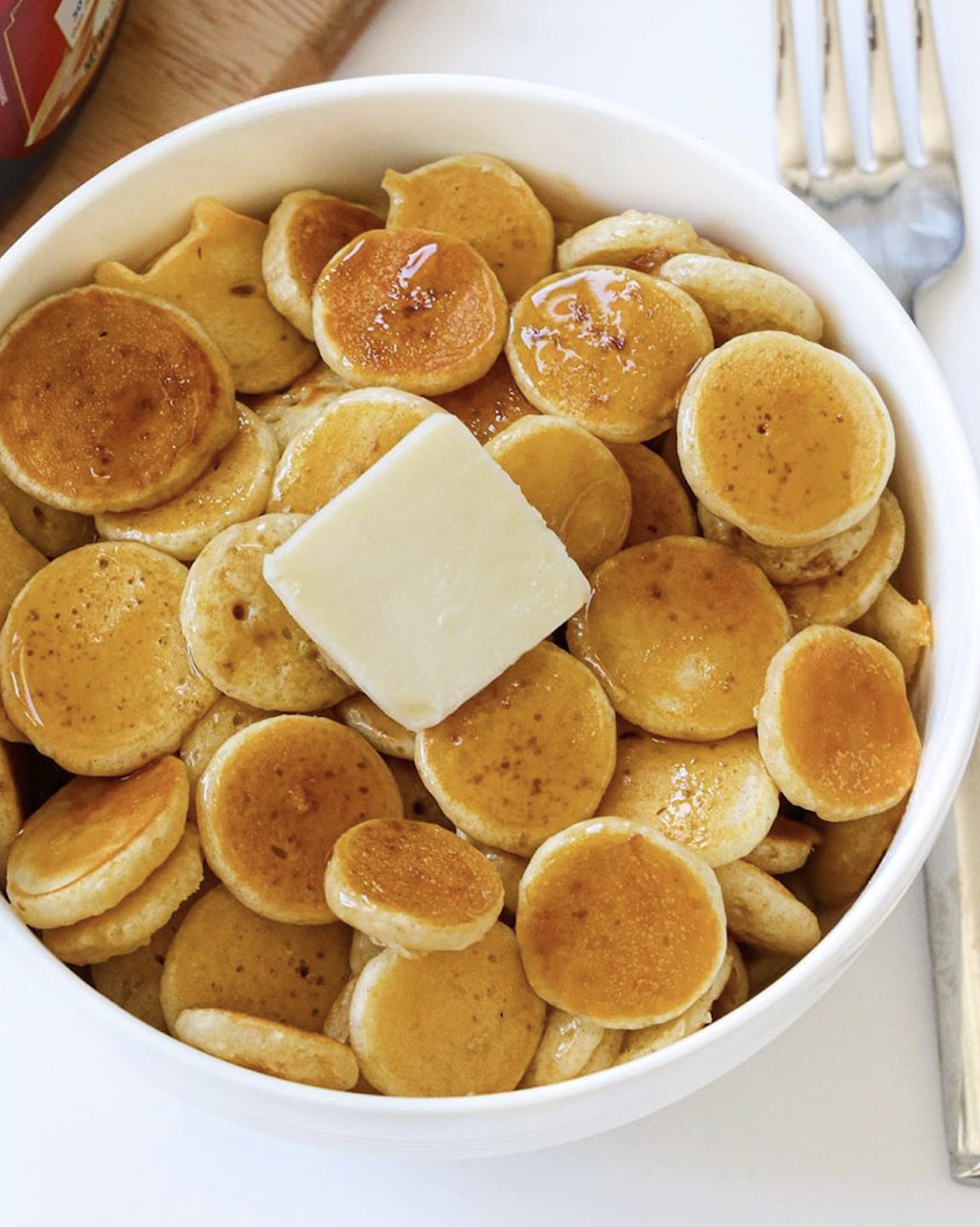 Homemade Mini Pancakes Recipe (Pancake Cereal)