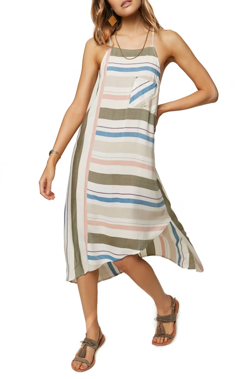 O'Neill Sorbet Stripe Midi Dress