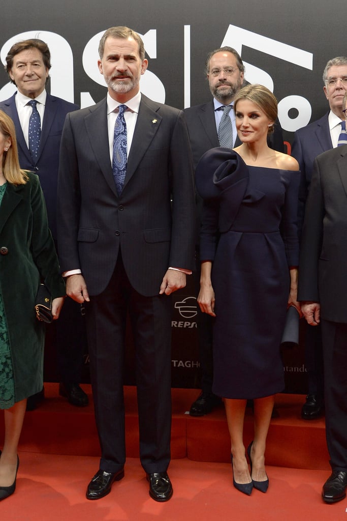 Queen Letizia's Delpozo Dress