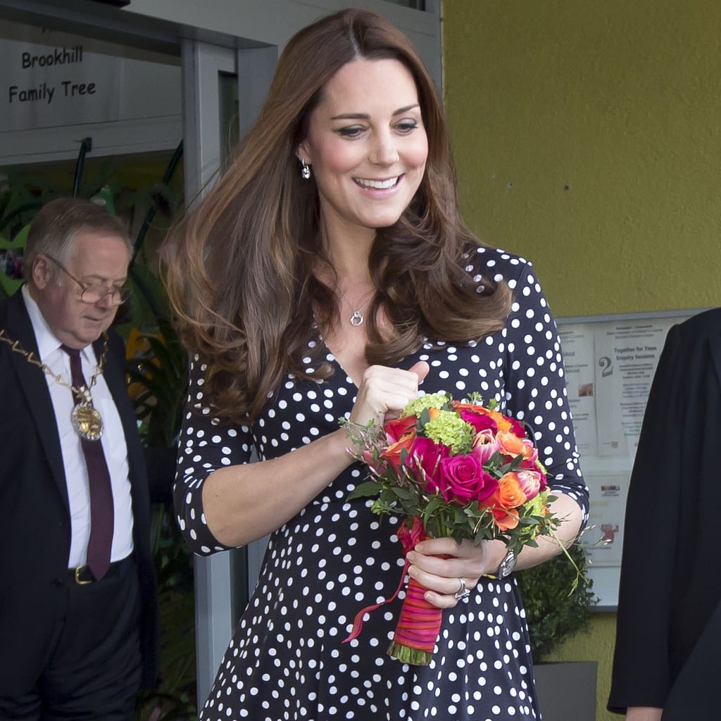 Kate Middleton Visits Brookhill Children's Centre | POPSUGAR Celebrity