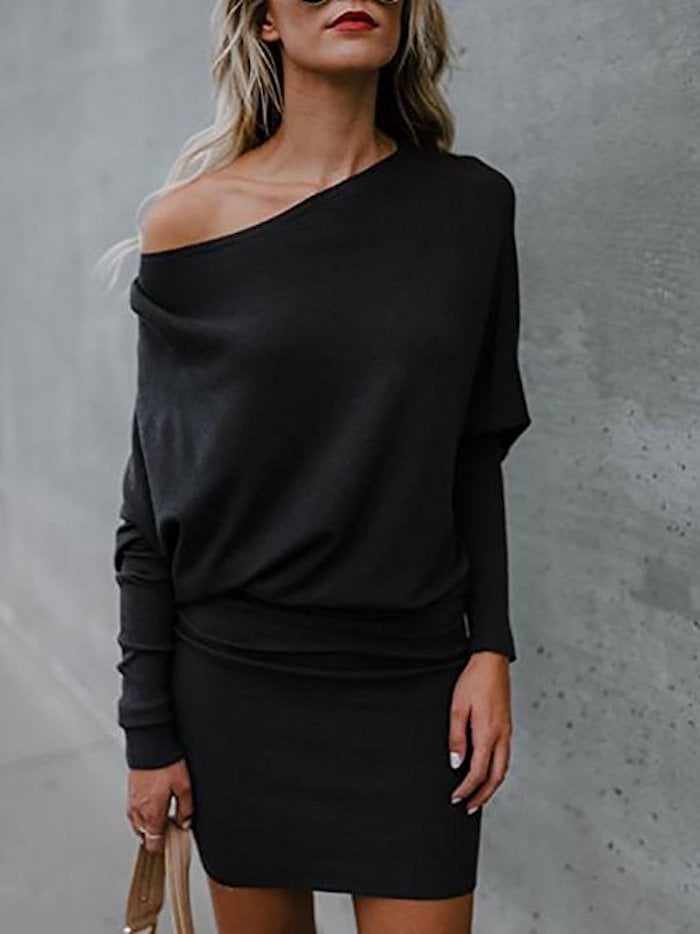 VintageRose Batwing Sleeved Sweater 