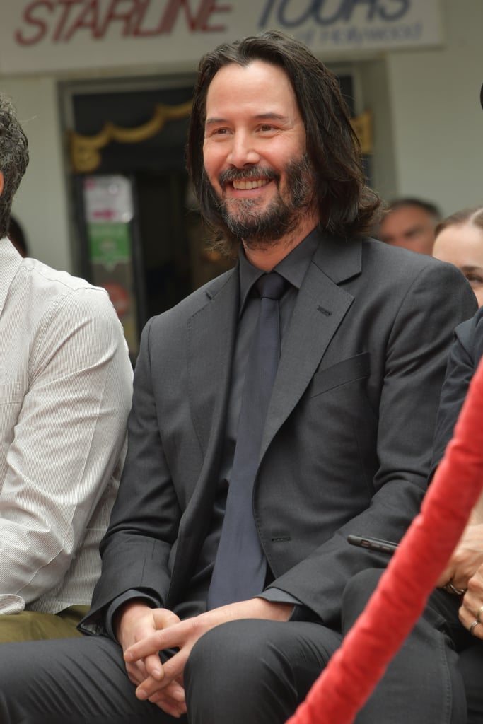 Pictures of Keanu Reeves Smiling