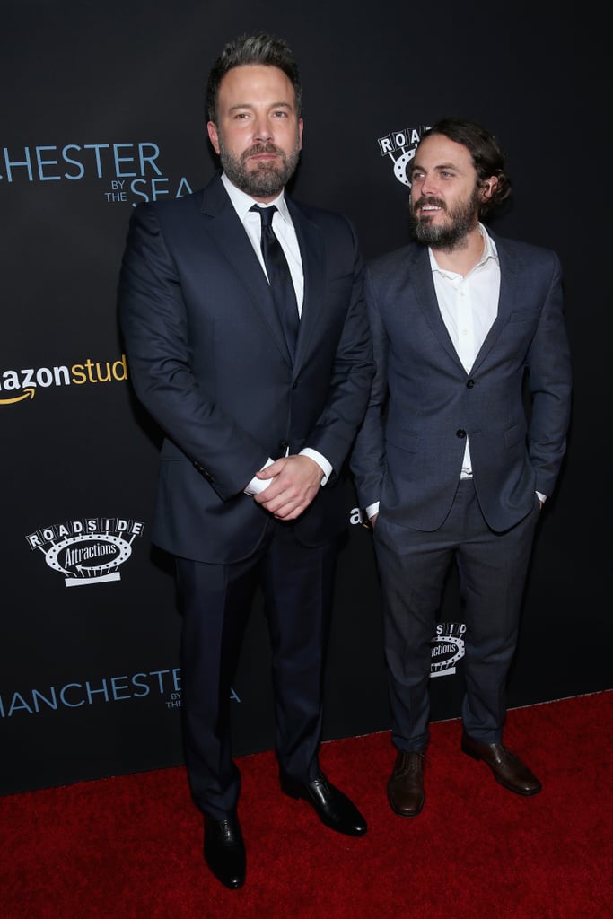 Matt Damon and Ben Affleck at Manchester by the Sea Premiere