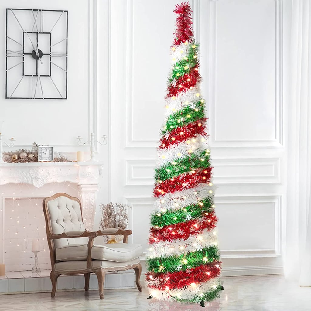 PopUp Tinsel Collapsible Christmas Tree Best PopUp Christmas Trees